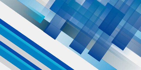 Abstract technology geometric blue color shiny motion background. Template with header and footer for brochure, print, ad, magazine, poster, website, magazine, leaflet, annual report. Vector corporate