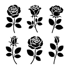 Obraz premium Dark floral pattern on black background elegant and repeating design