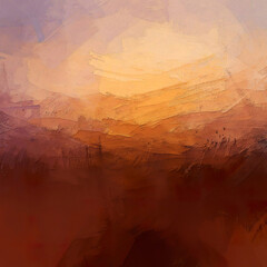 mustard, brown to yellow orange abstract tick brush stroke effect blended shadow illustration of a colorful background in gradient style 3