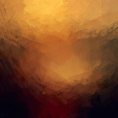 mustard, brown to yellow orange abstract tick brush stroke effect blended shadow illustration of a colorful background in gradient style 2