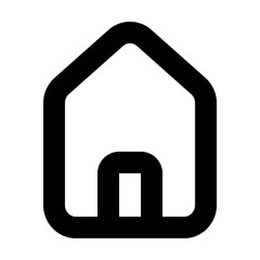 Home Address Outline Icon