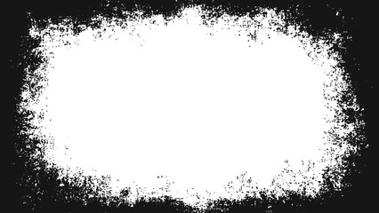 Fototapeta premium The vector grunge frame textures isolated grunge rectangular frames collection