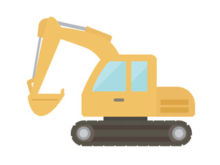 ショベルカー_フラット