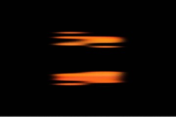 Minimal dark abstract art with soft orange motion blur lines, symbolizing movement, speed, and modern digital flow in futuristic style.