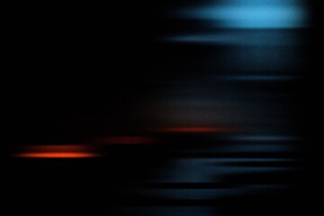 Dark blue abstract composition with glowing red-orange highlights, evoking futuristic light movement and digital sci-fi aesthetics.