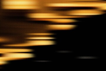 Bright golden blur streaks on dark background with glowing motion flow, symbolizing energy, speed, and futuristic digital art aesthetics.