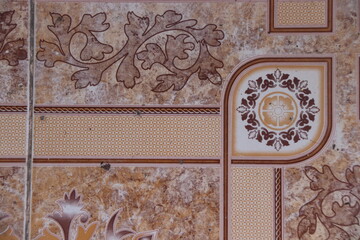 vintage background with flowers