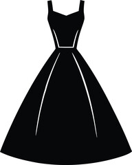 Female clothing dress design element