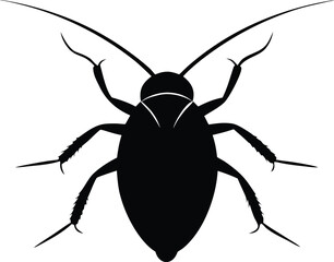 Cockroach insect pest design element