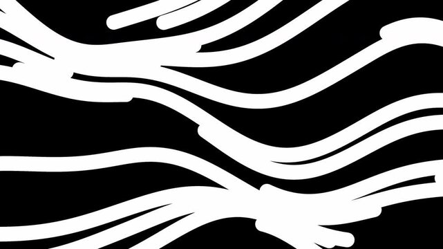 Luma Mask Transitions Pack, Curve and Straight Lines Smooth Animation, Black and White Mask.