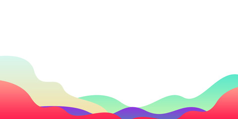 Stylish colorful waves create a modern abstract flow background, ideal for website headers, presentation templates, and eye catching digital designs with a vibrant, trendy, and fresh aesthetic