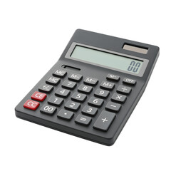 Electronic digital calculator transparent background png