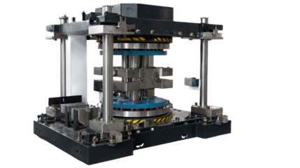 Advanced Mechanical Press Machine for Industrial Applications, Precision Engineering and Manufacturing Processes in Production Lines