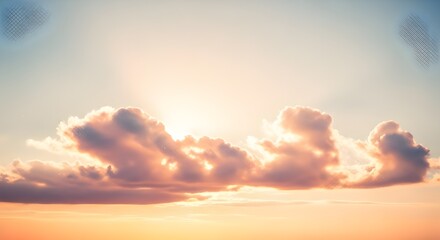 Obraz premium patrón de cielo retro en papel viejo