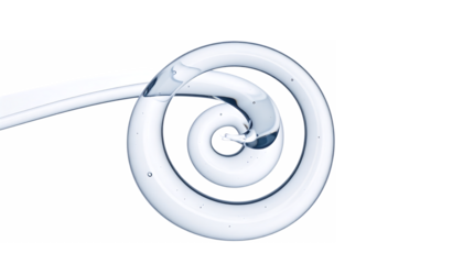 流れる透明ジェル｜背景なし・透過PNG・コピースペース