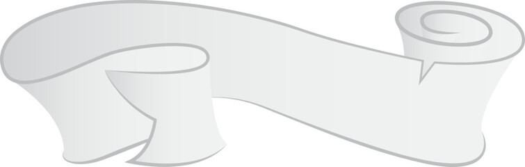 gradient Ribbon label tag for copy space text sign vintage retro illustration design