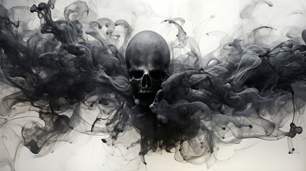 Whispers of the Void. Smoke and Skull Art