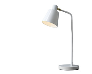 Modern White Desk Lamp with Adjustable Shade and Sleek Design Perfect for Office and Home Workspace Lighting