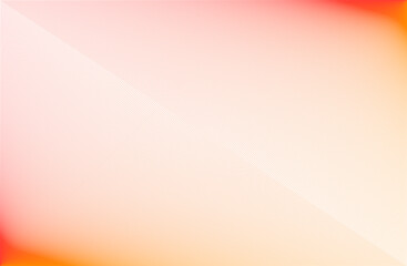 抽象的線画グラデーション背景 レッドオレンジ