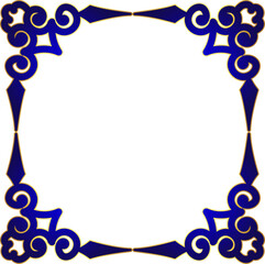 Minimal Artistic Corner Frame Design