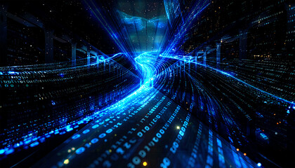 abstract blue background