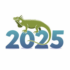 Naklejka premium 2025