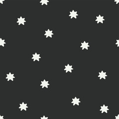 Abstract star pattern A vector illustration with a seamless design for various design applications