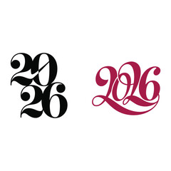 Happy New Year 2026 Design.