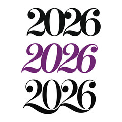 Happy New Year 2026 Design.
