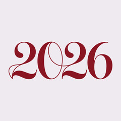 Happy New Year 2026 Design.