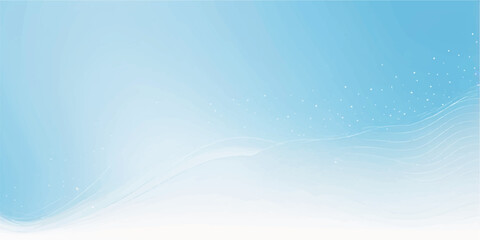 An abstract blue background with waves like a cloudy sky on a clear summer day