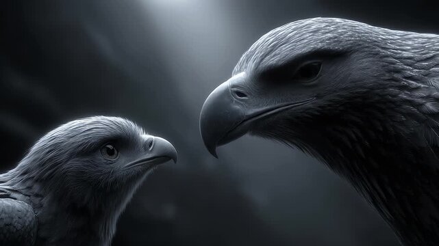 Eagle's Gaze: A Symbol of Power and Wisdom