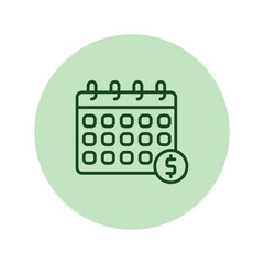 Payment Reminder pentaglow , vector, pixel perfect, illustrator file 
