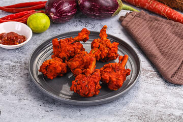 Indian cuisine - spicy Chicken lollipop