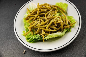 String beans snack green bean ready to eat vegetable natural product tasty snack fresh gourmet food...