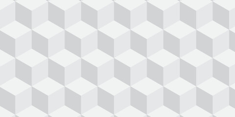 White 3d modeling cubes Illustration decoration seamless white material pattern square design.	
