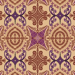 seamless ornamental pattern