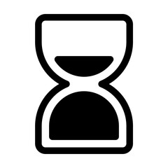 Sand Clock Icon Filled