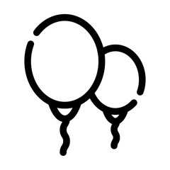 Balloon Icon Outline