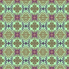 seamless pattern with floral pattern