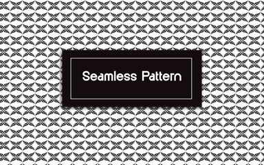 Elegant black floral seamless pattern background