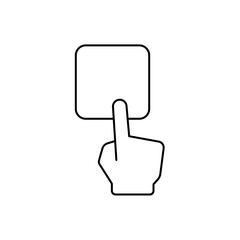 SEO icon outline editable stroke line drawing eps