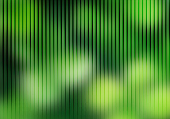 Bright green gradient with Thousand Glass Ripple Effect, glossy wavy glass texture background, luminous abstract distortion with fresh natural light reflections for modern digital design.