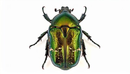 Giant african flower beetle Goliathus orientalis male. Collection beetles. Cetoniidae 