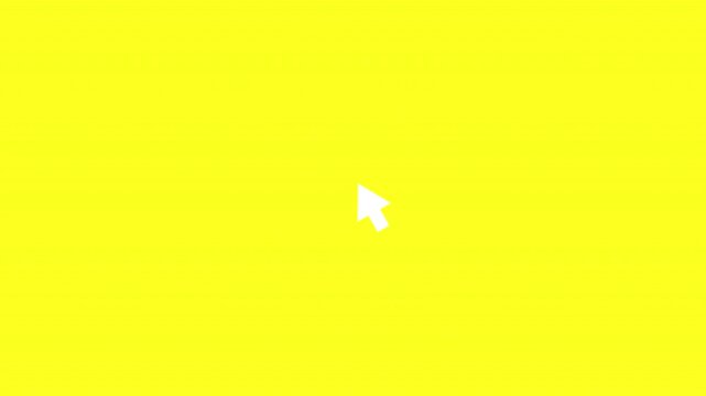 Arrow touching screen, vector illustration
