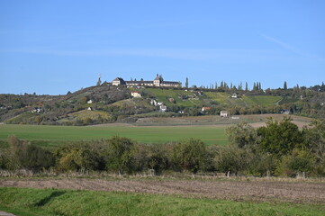Blick von Laucha zum Fliegerhorst