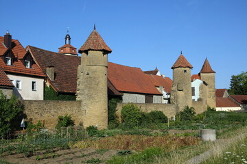 Stadtmauer von Mainbernheim