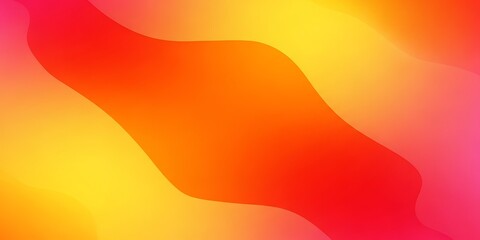 Vibrant abstract gradient background with warm hues of red orange and yellow