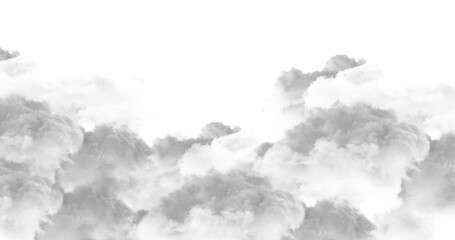 Whispy clouds swirl across a serene, atmospheric vista, invoking a sense of tranquility and limitless space. 