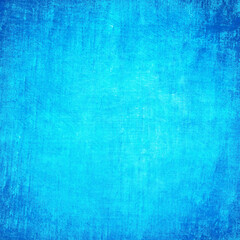 Grunge blue background with space for text